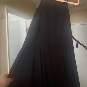 BP Black mini strappy back dress